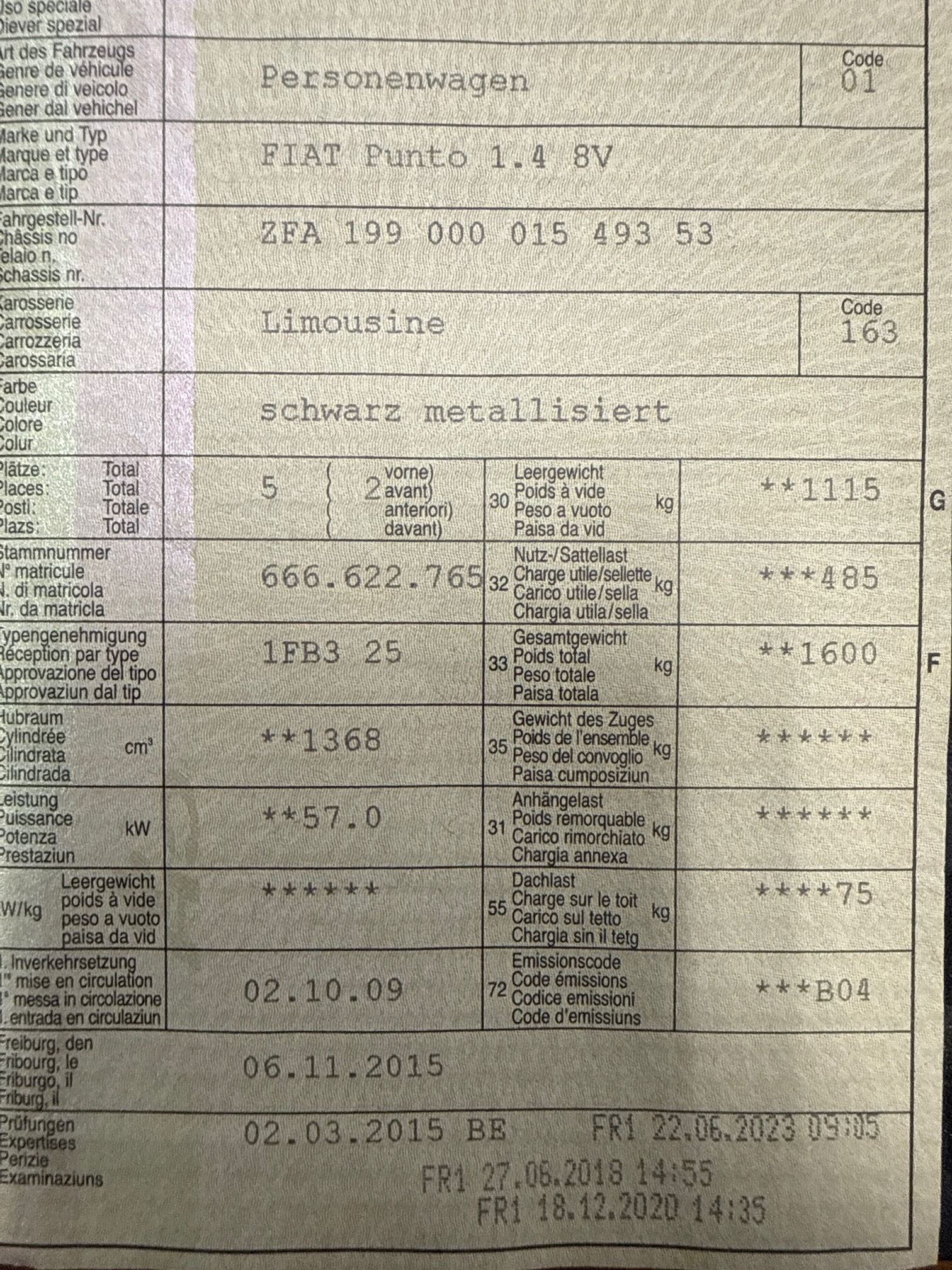 FIAT Punto 1.4 8V — zdjęcie 13