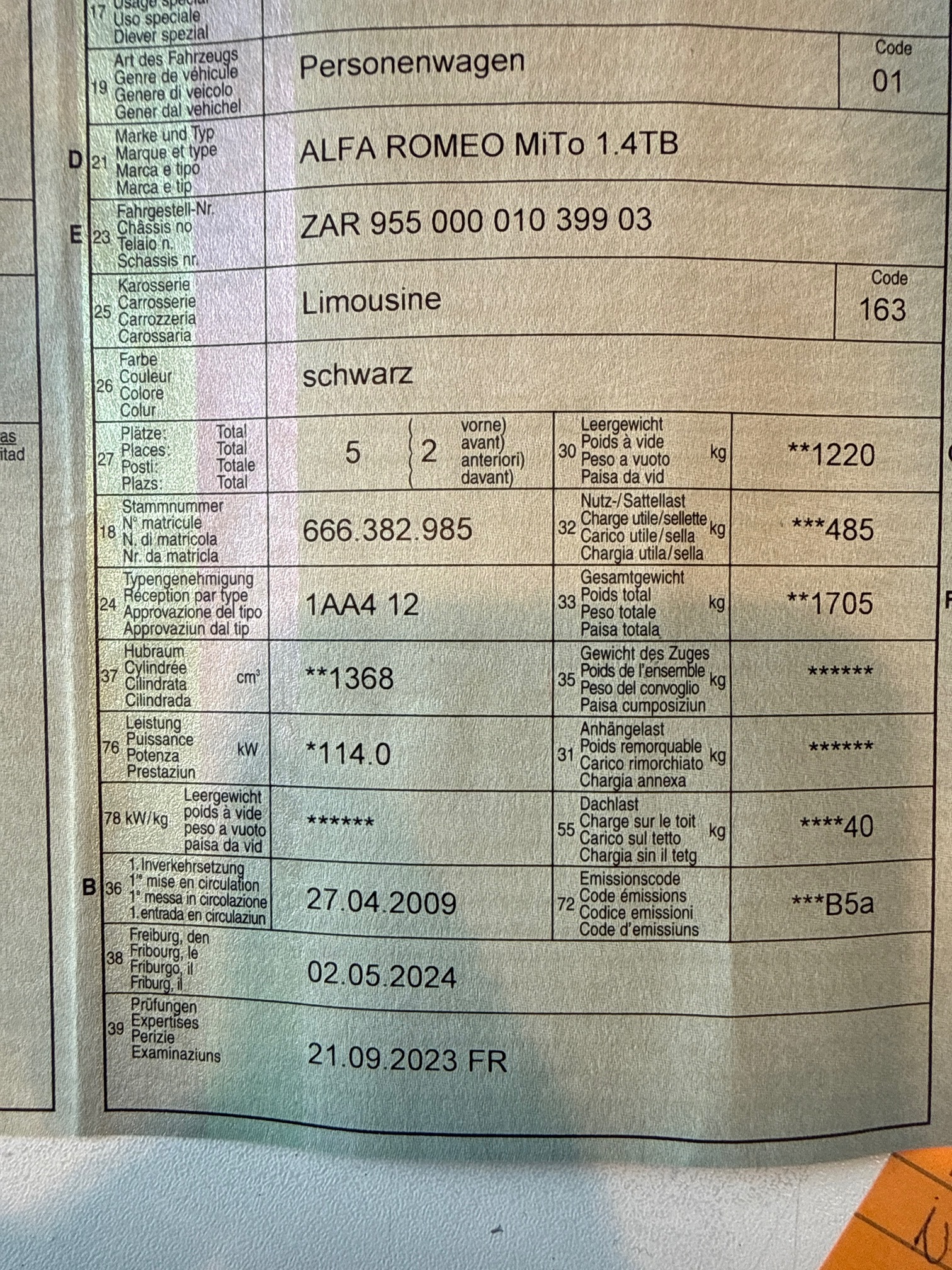 ALFA ROMEO MiTo 1.4TB — zdjęcie 15