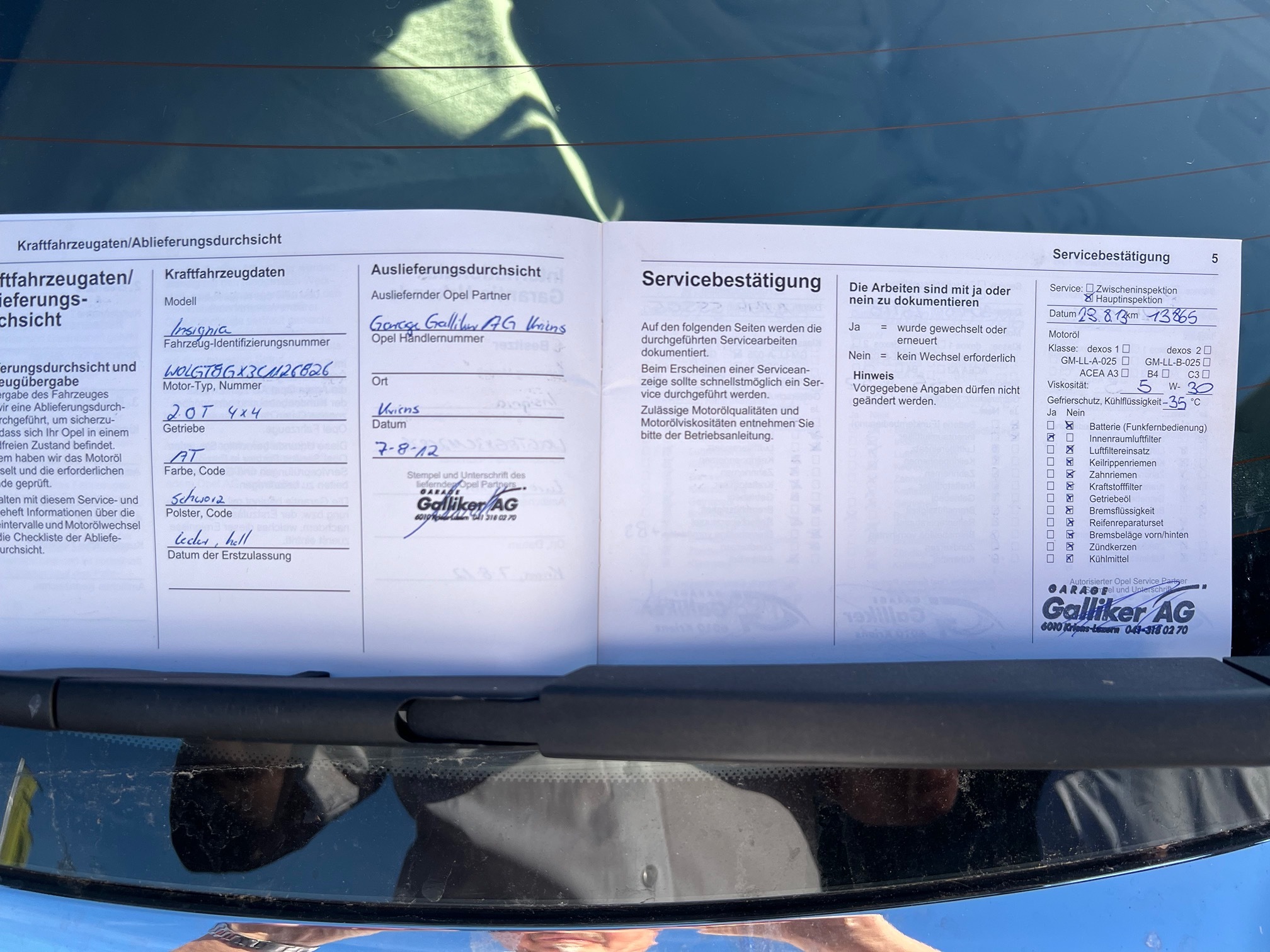 OPEL Insignia 2.0T 4x4 — zdjęcie 13