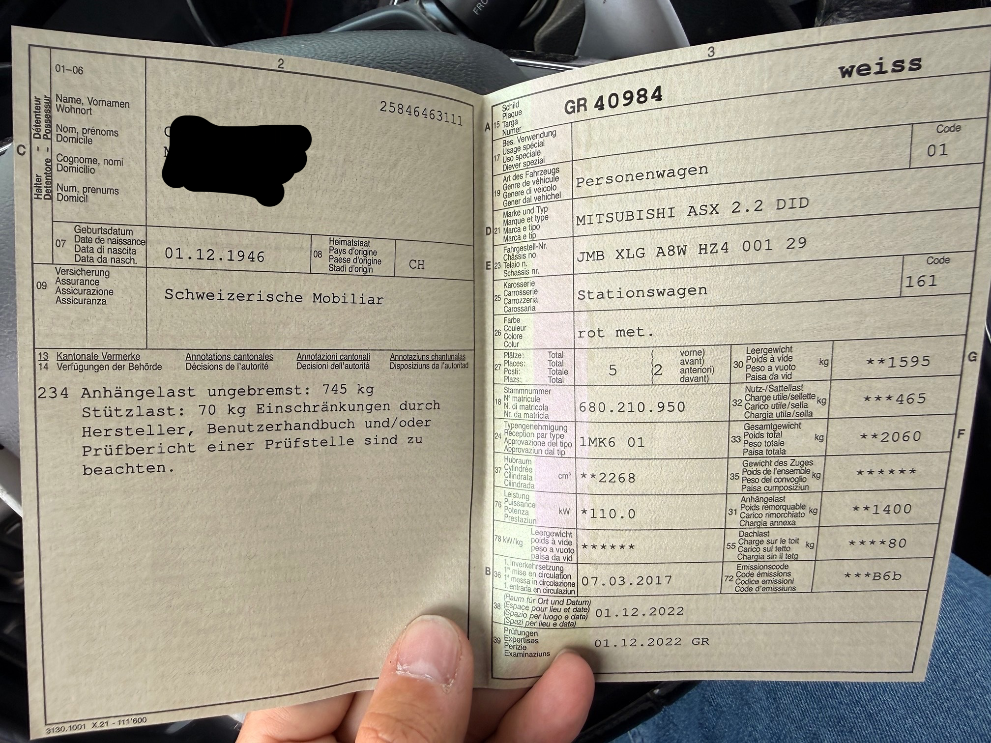 MITSUBISHI ASX 2.2 DID — zdjęcie 14