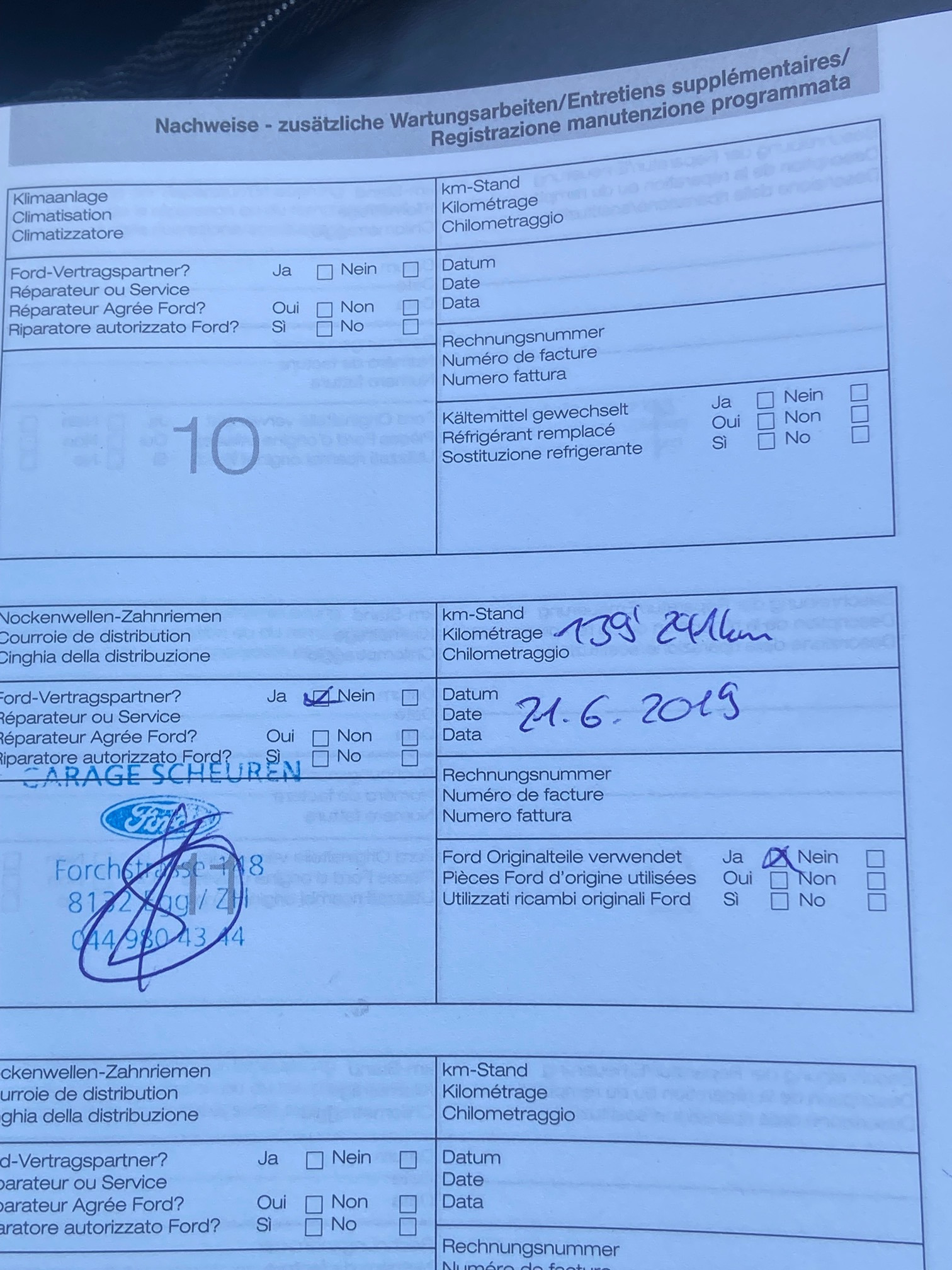 FORD Mondeo 2.5 Turbo — zdjęcie 12