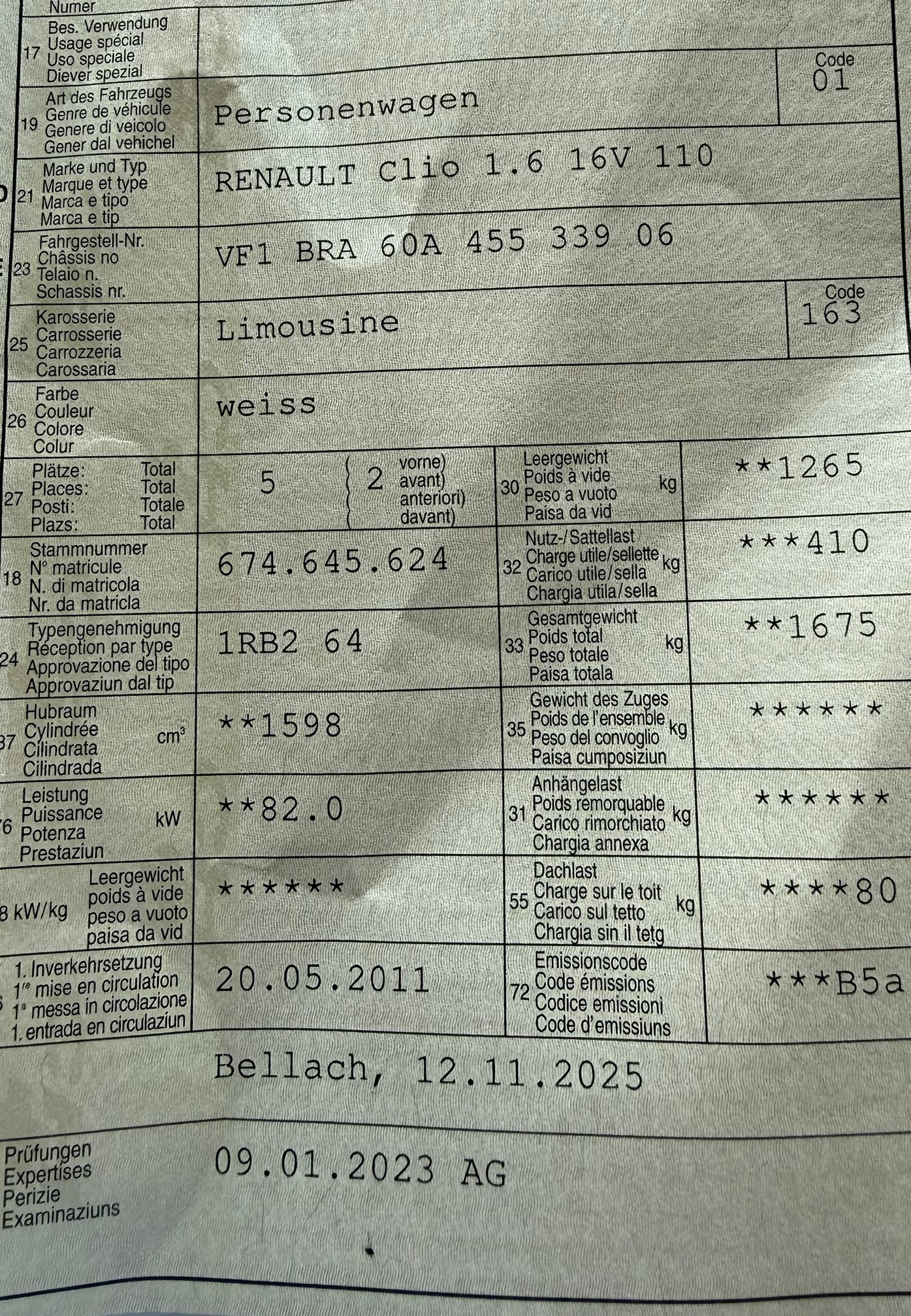 RENAULT Clio 1.6 16V 110 — zdjęcie 15