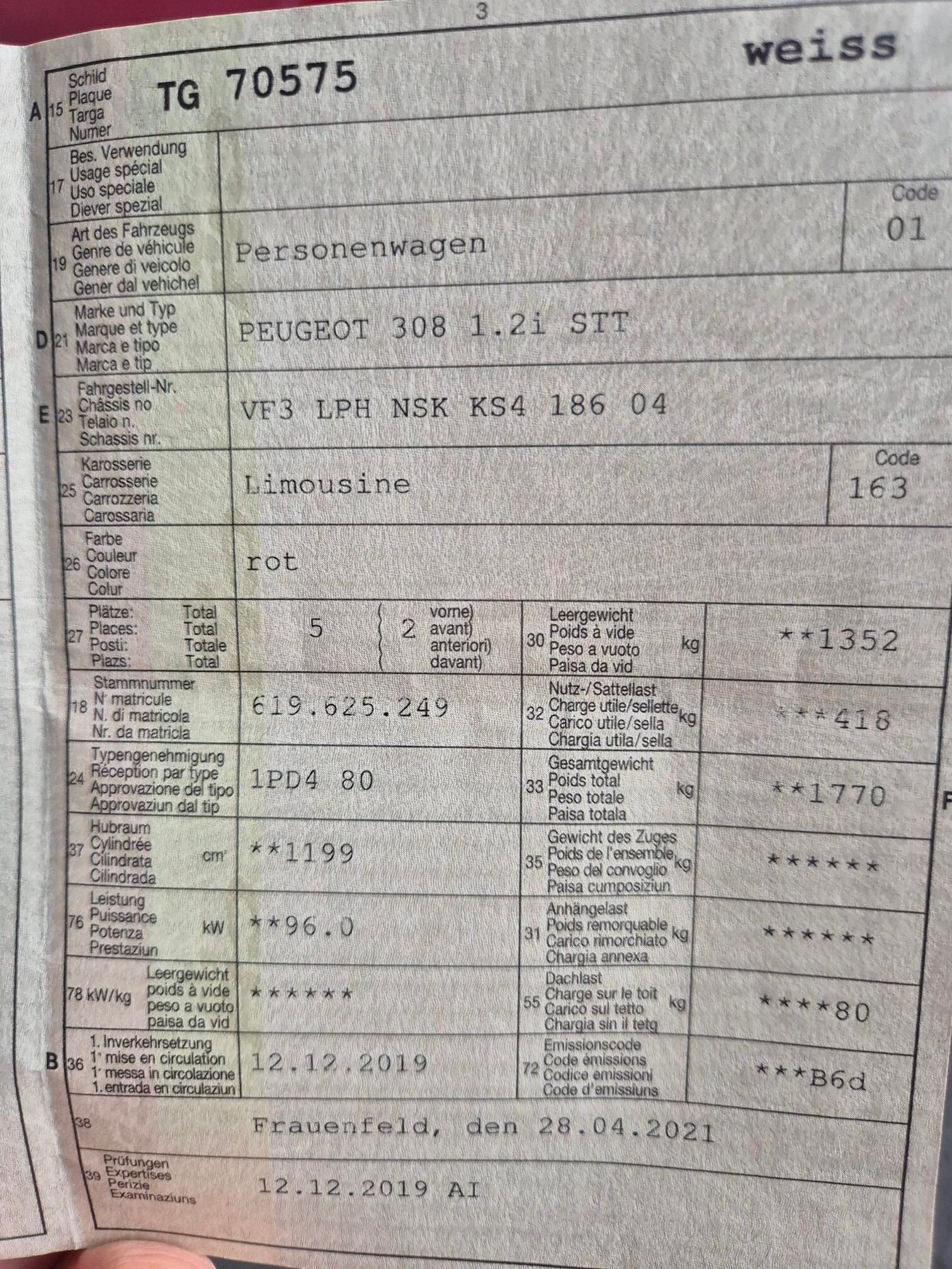 PEUGEOT 308 1.2i STT Automat — zdjęcie 14