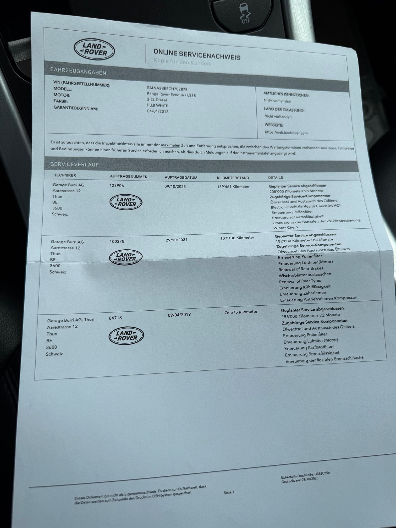 LAND ROVER RR Evoque2.2 — zdjęcie 14