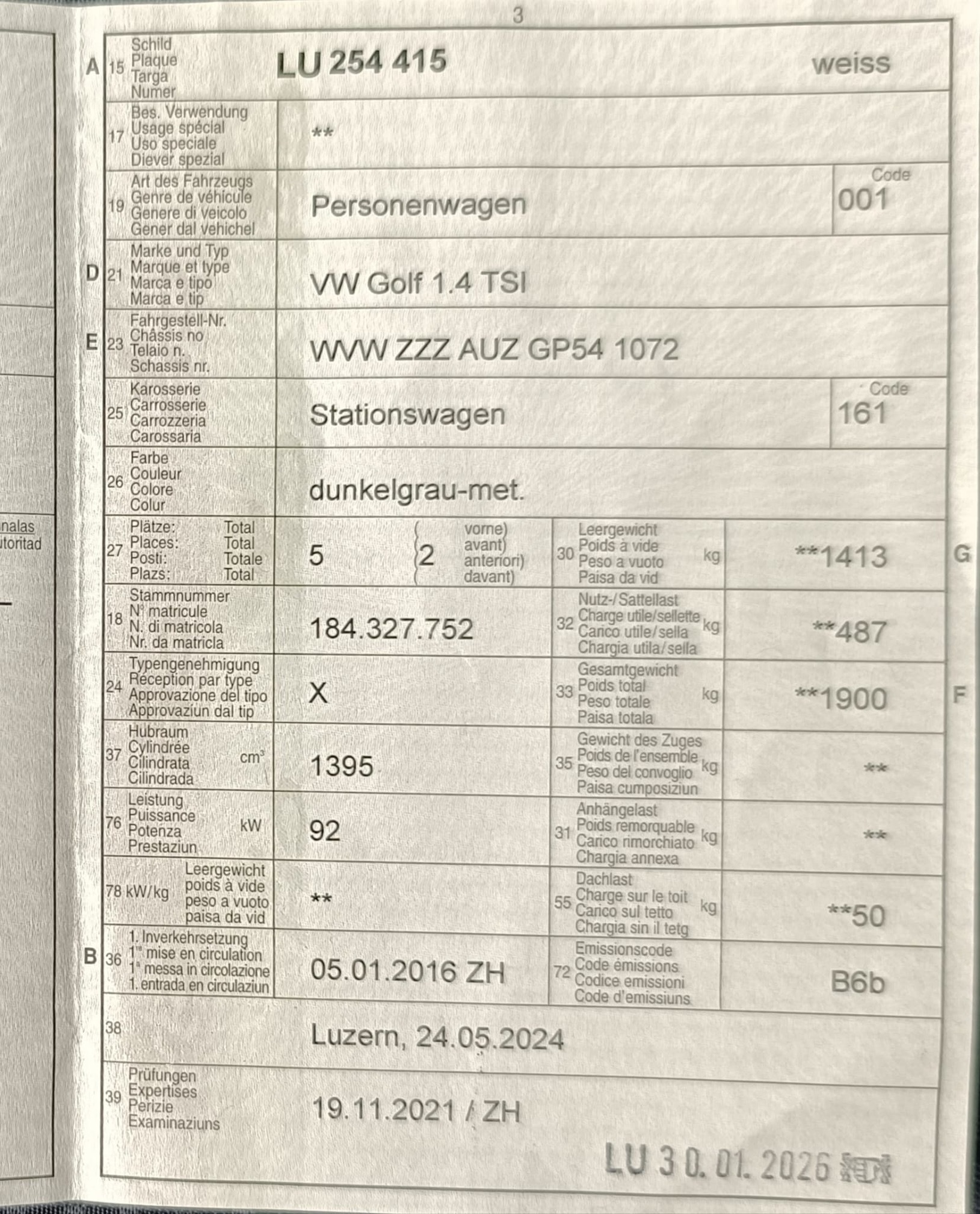 VW Golf 1.4 TSI — zdjęcie 15