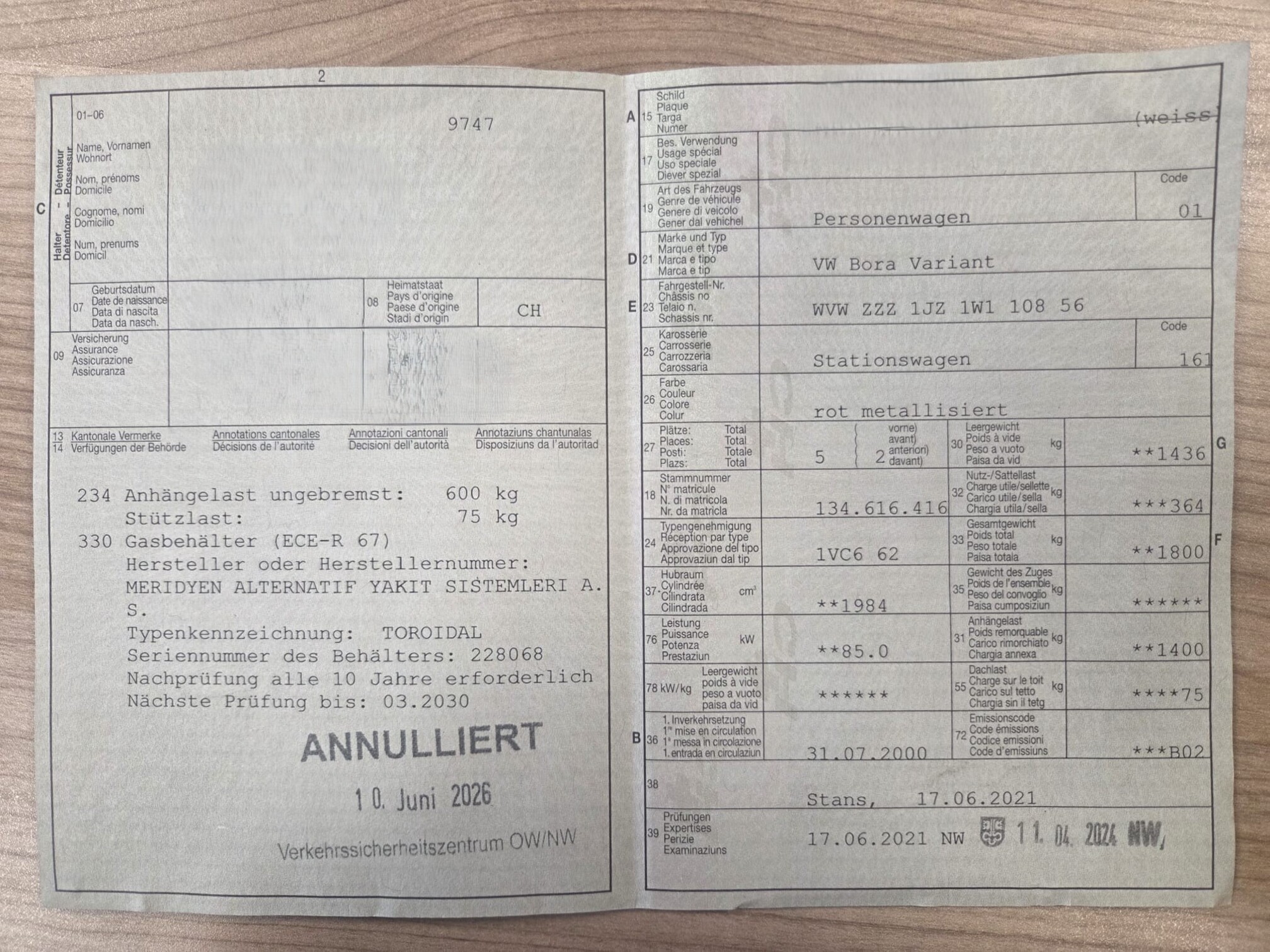 VW Bora Variant — zdjęcie 15