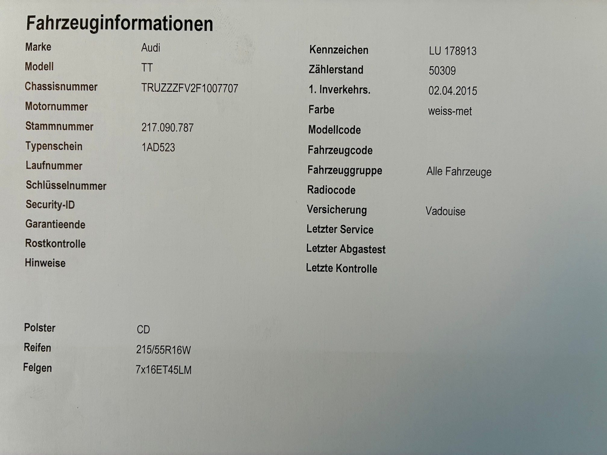 AUDI TT 2.0T quat.Rod. — zdjęcie 6