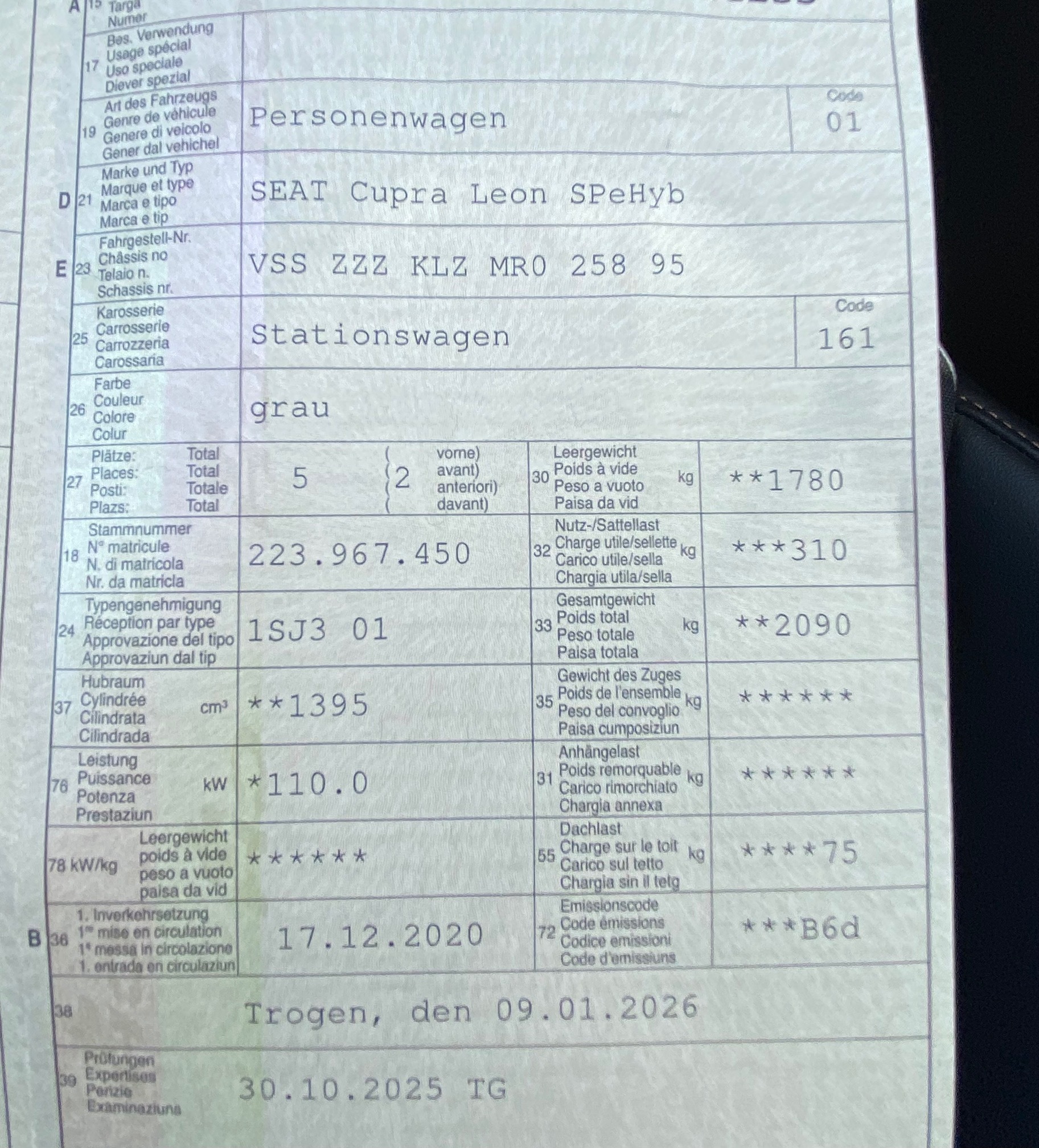 SEAT Cupra Leon SPeHyb — zdjęcie 15
