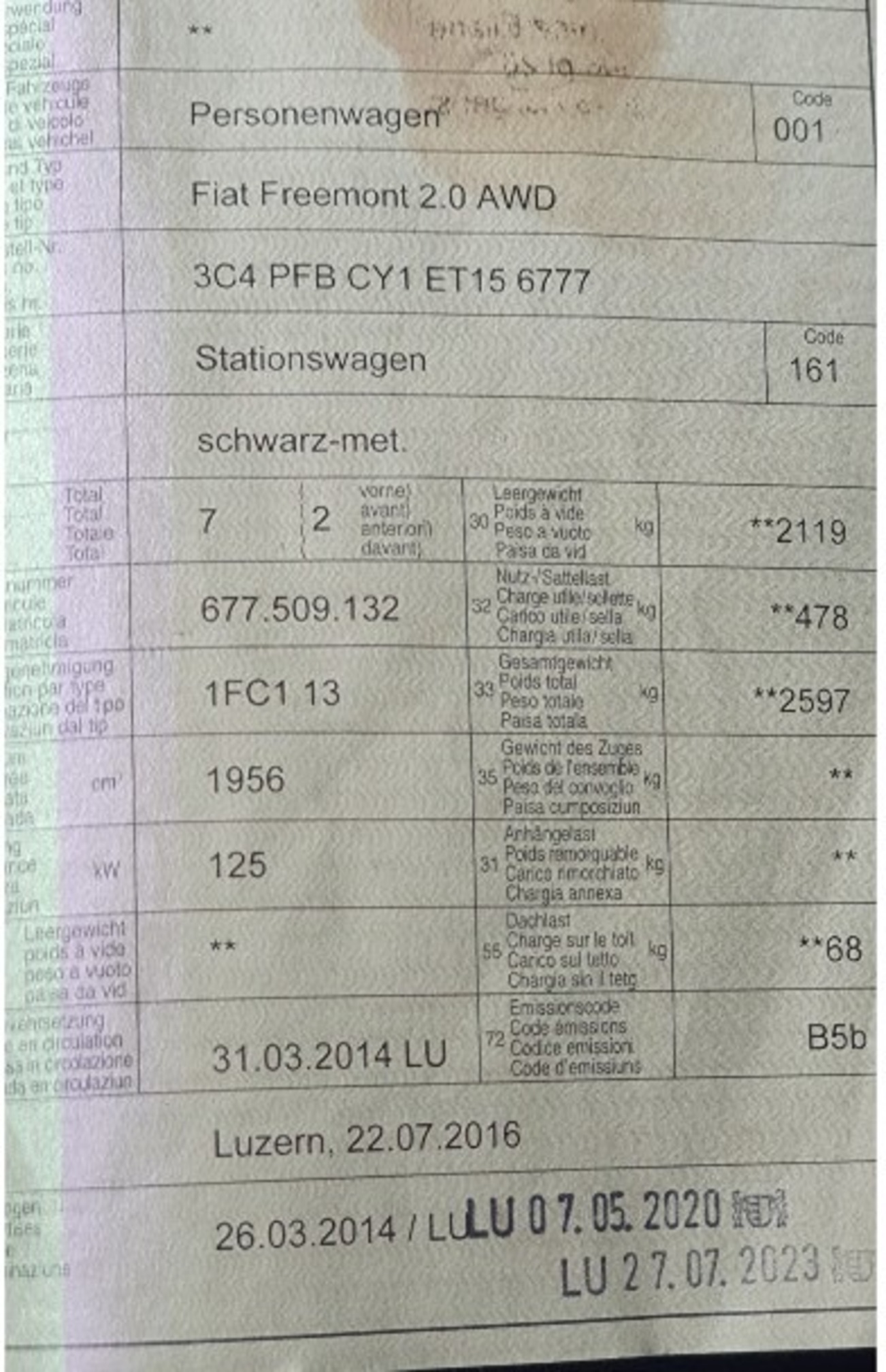 FIAT Freemont 2.0 JTD 170 PS AWD 4x4 Automat — zdjęcie 8