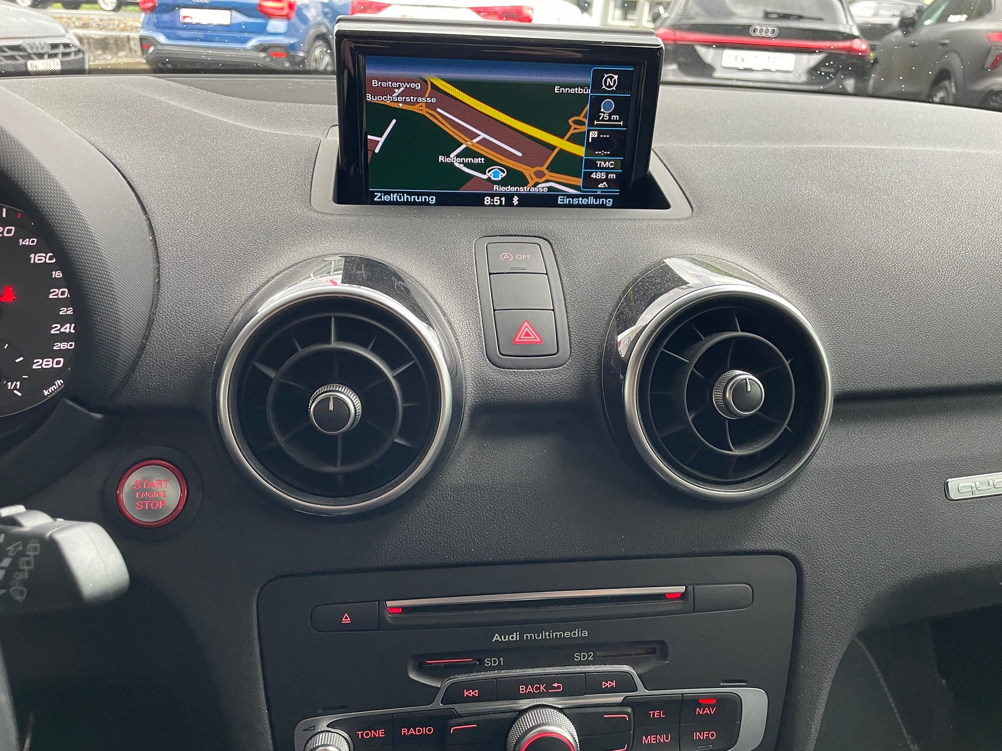 AUDI S1 Sportback quattro 2.0TFSI frisch ab MFK und grossem Service! — zdjęcie 9