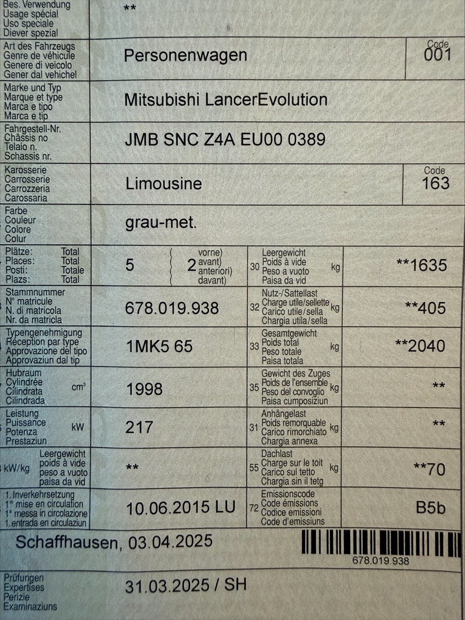 MITSUBISHI LancerEvolution — zdjęcie 13