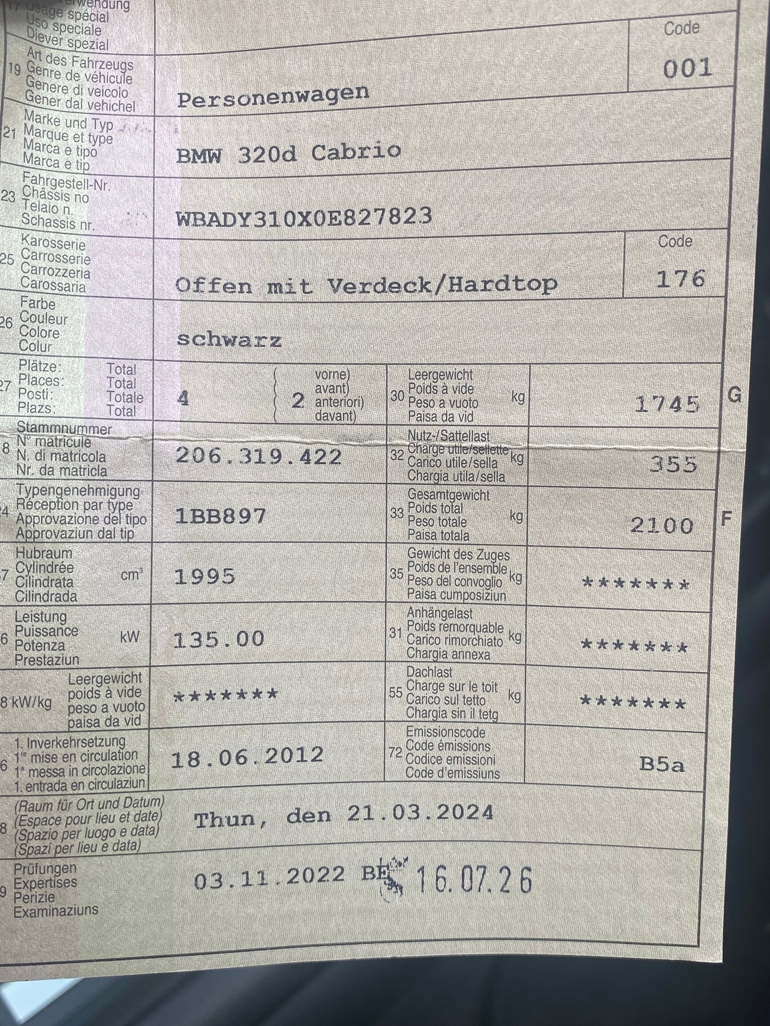 BMW 320d Cabrio — zdjęcie 13