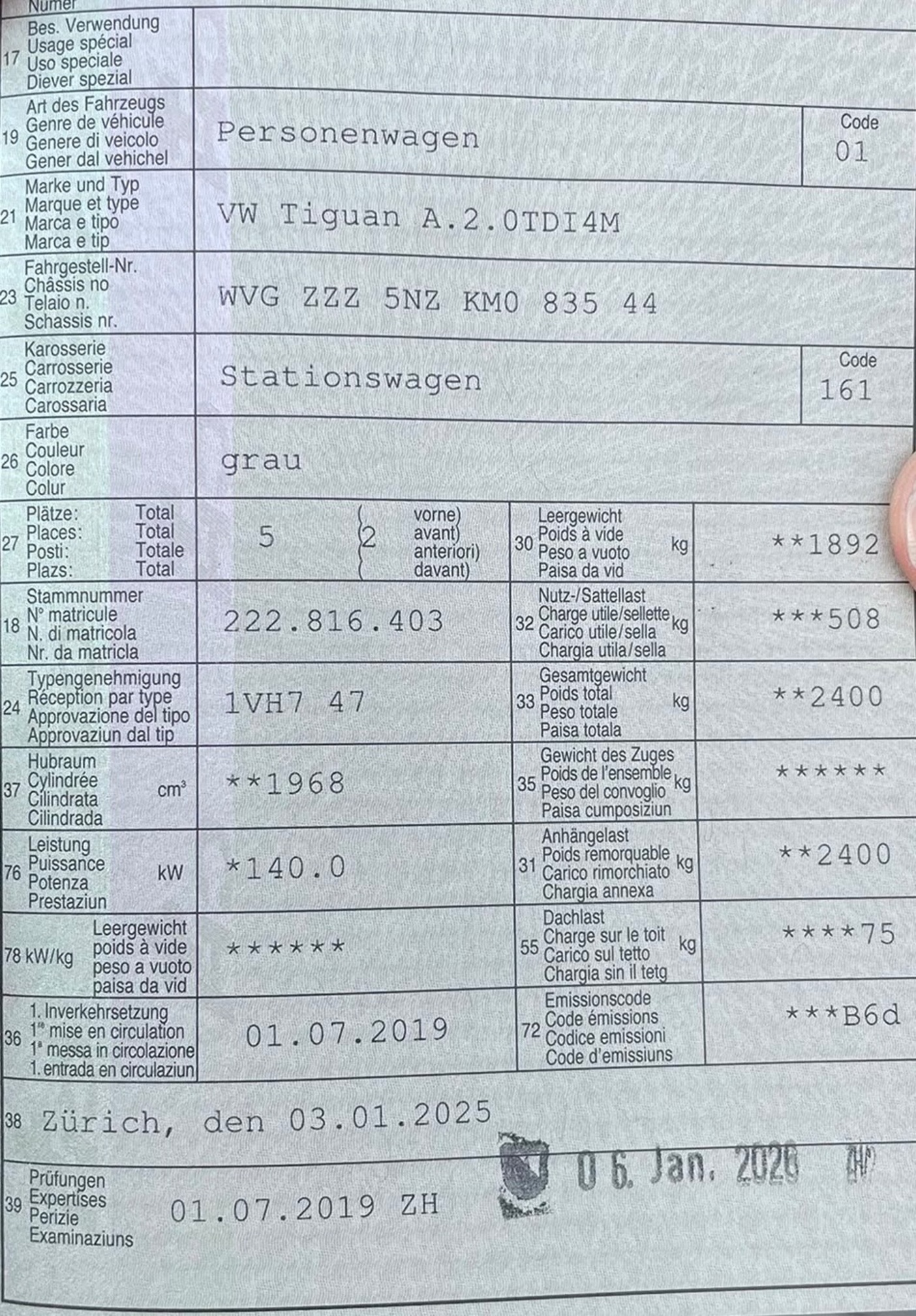 VW Tiguan A.2.0TDI4M — zdjęcie 14