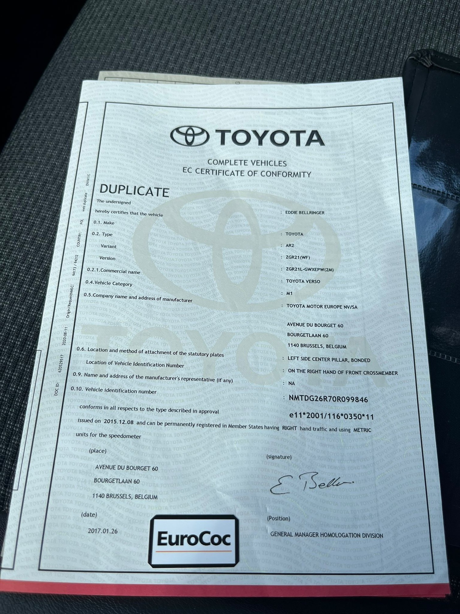 TOYOTA Verso — zdjęcie 14