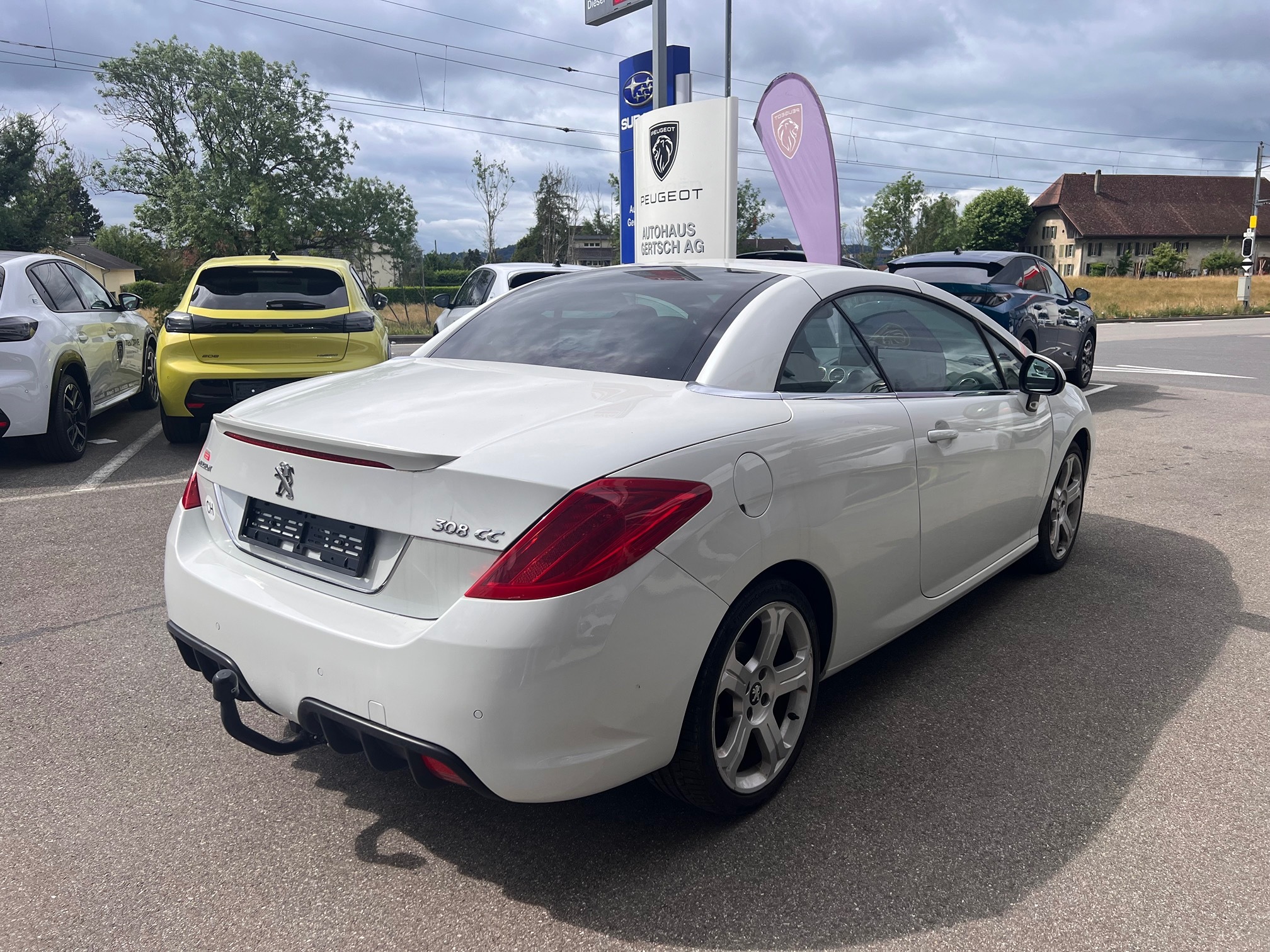 PEUGEOT 308 CC 1.6i Turbo — zdjęcie 3