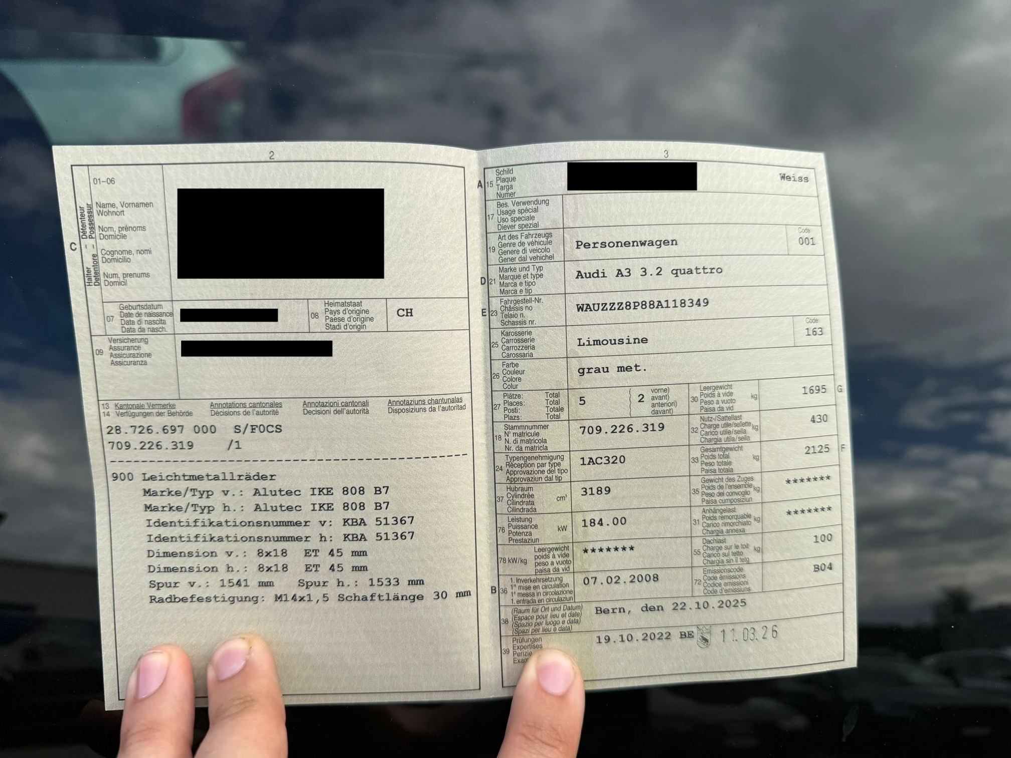 AUDI A3 3.2 quattro — zdjęcie 8