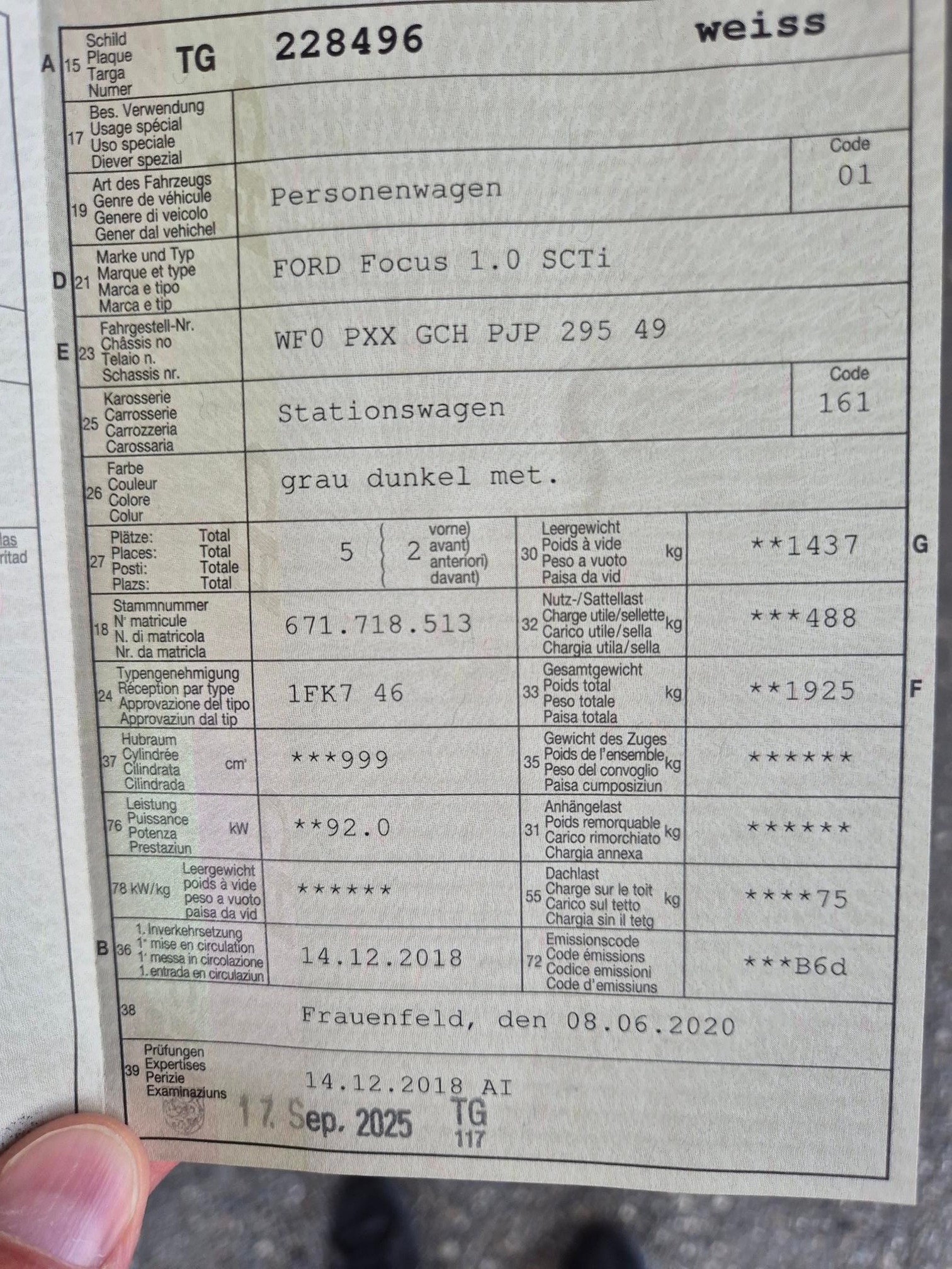 FORD Focus 1.0 SCTi ST-Line — zdjęcie 5