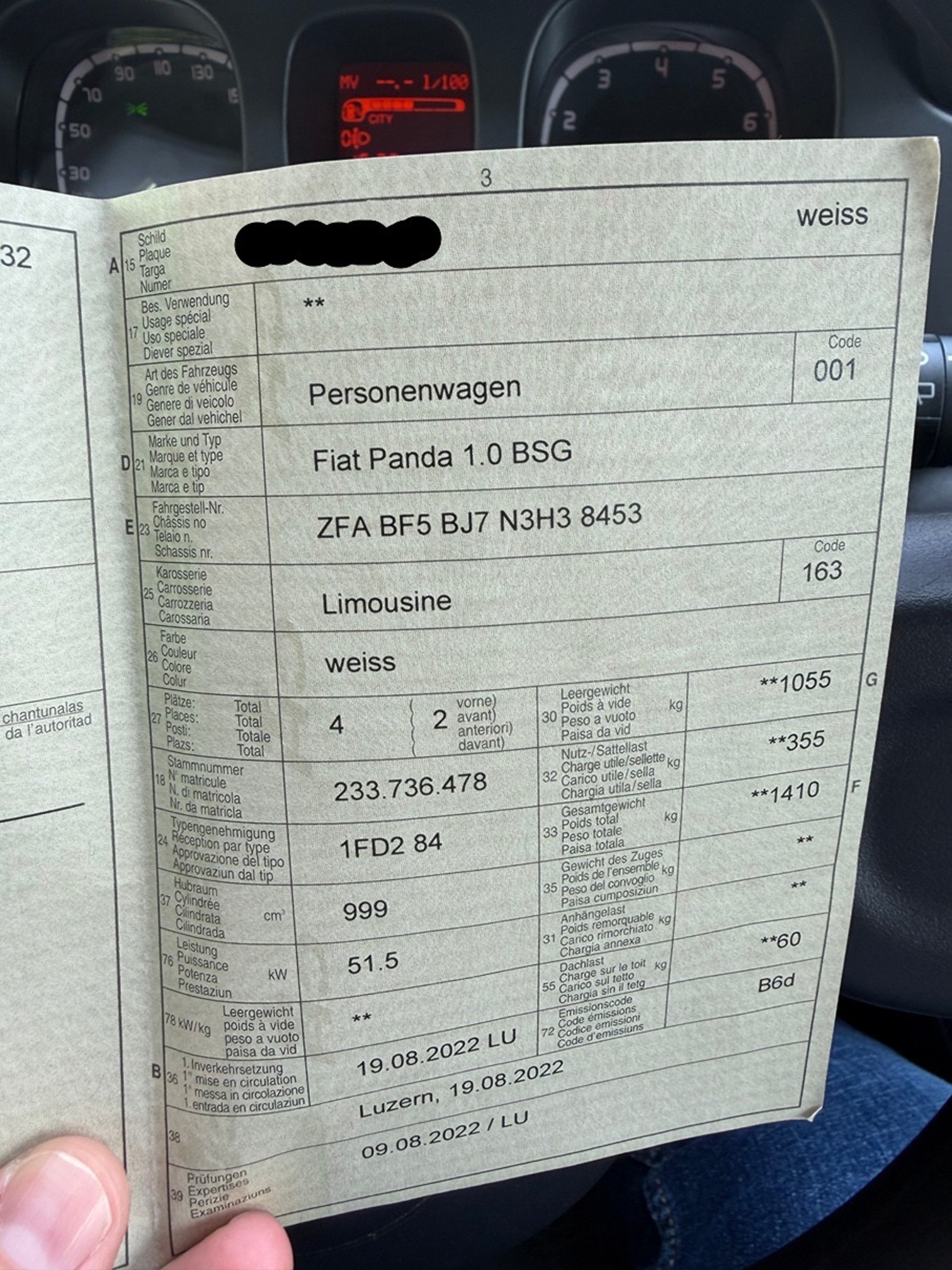 FIAT Panda 1.0 BSG — zdjęcie 10