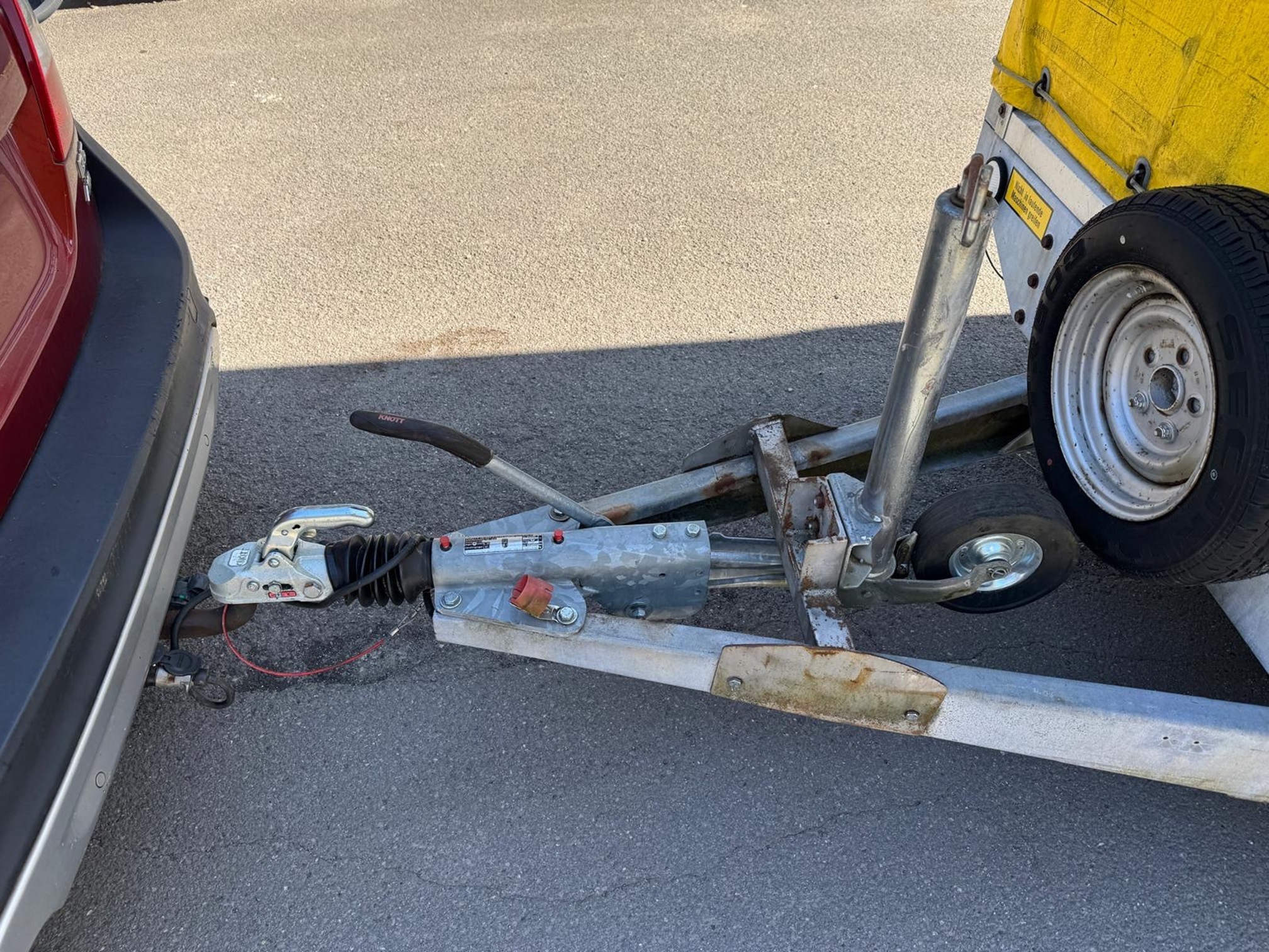 ADDAX MOTORS Sachentransportanhänger — zdjęcie 3