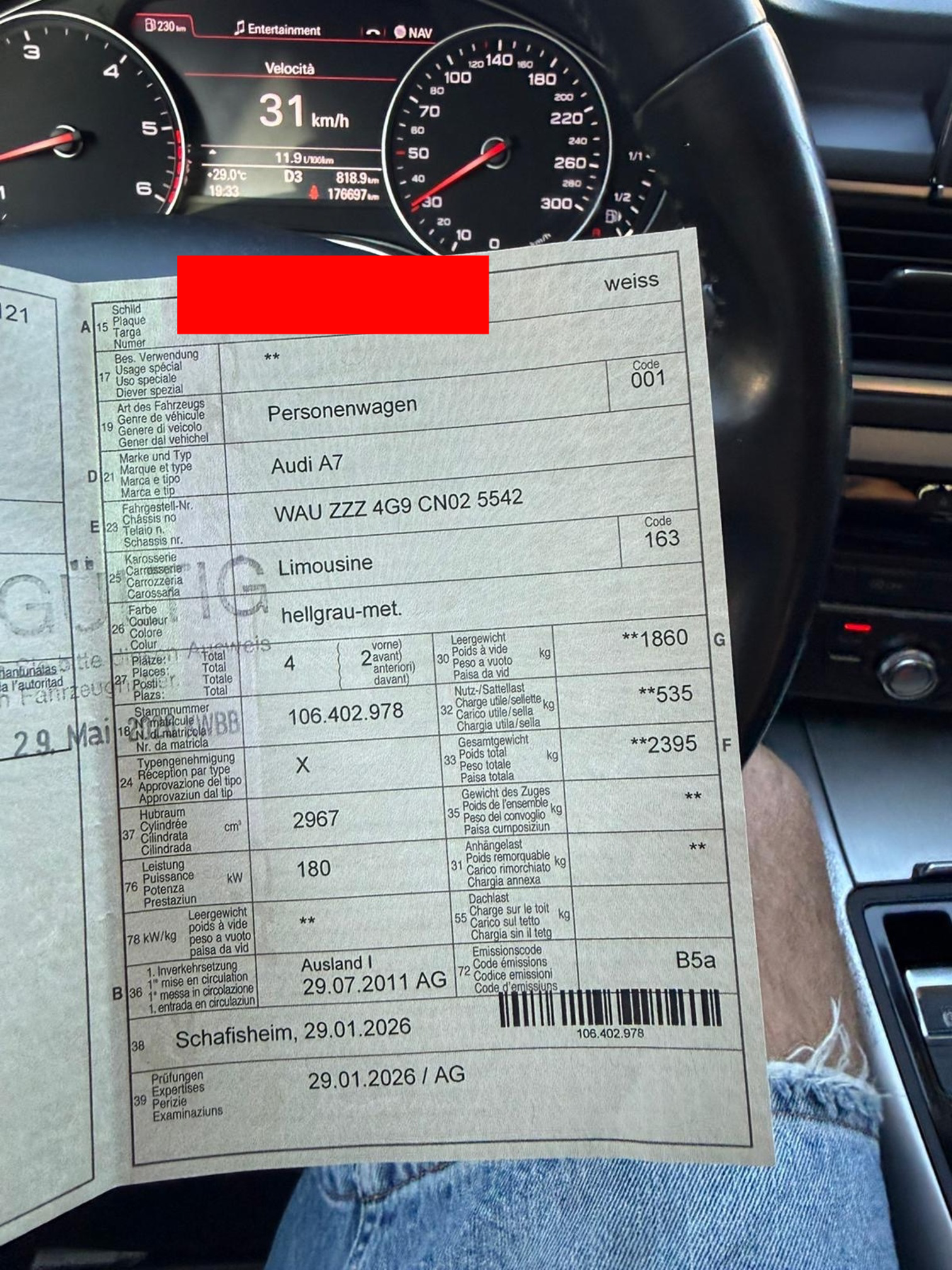 AUDI A7 3.0TDI  — zdjęcie 12