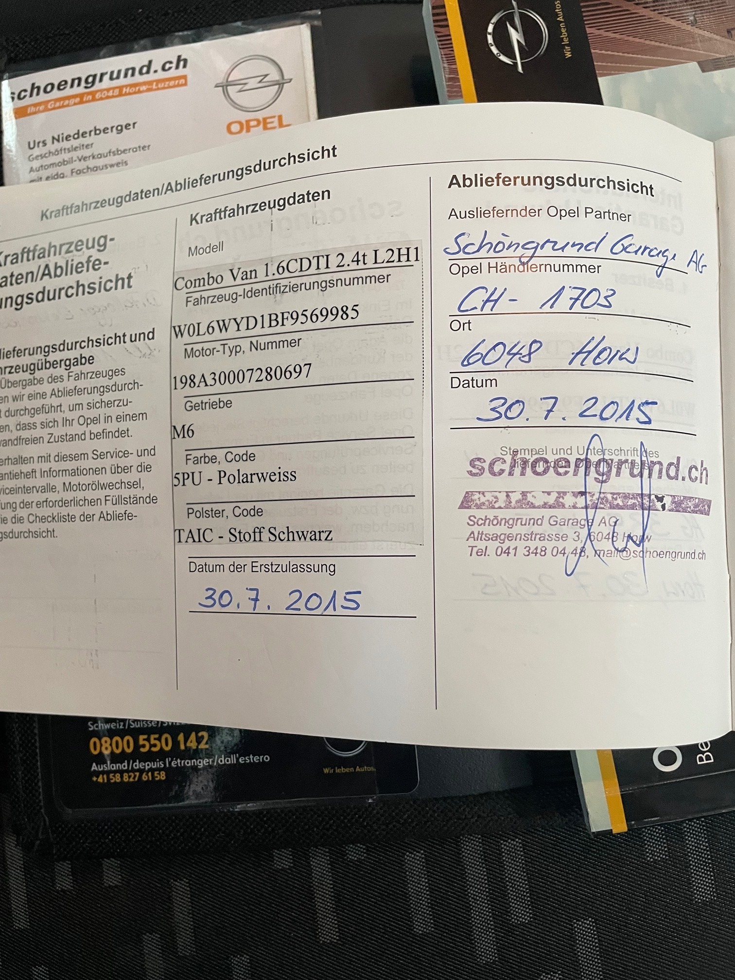 OPEL Combo D 1.6 CDTI — zdjęcie 13